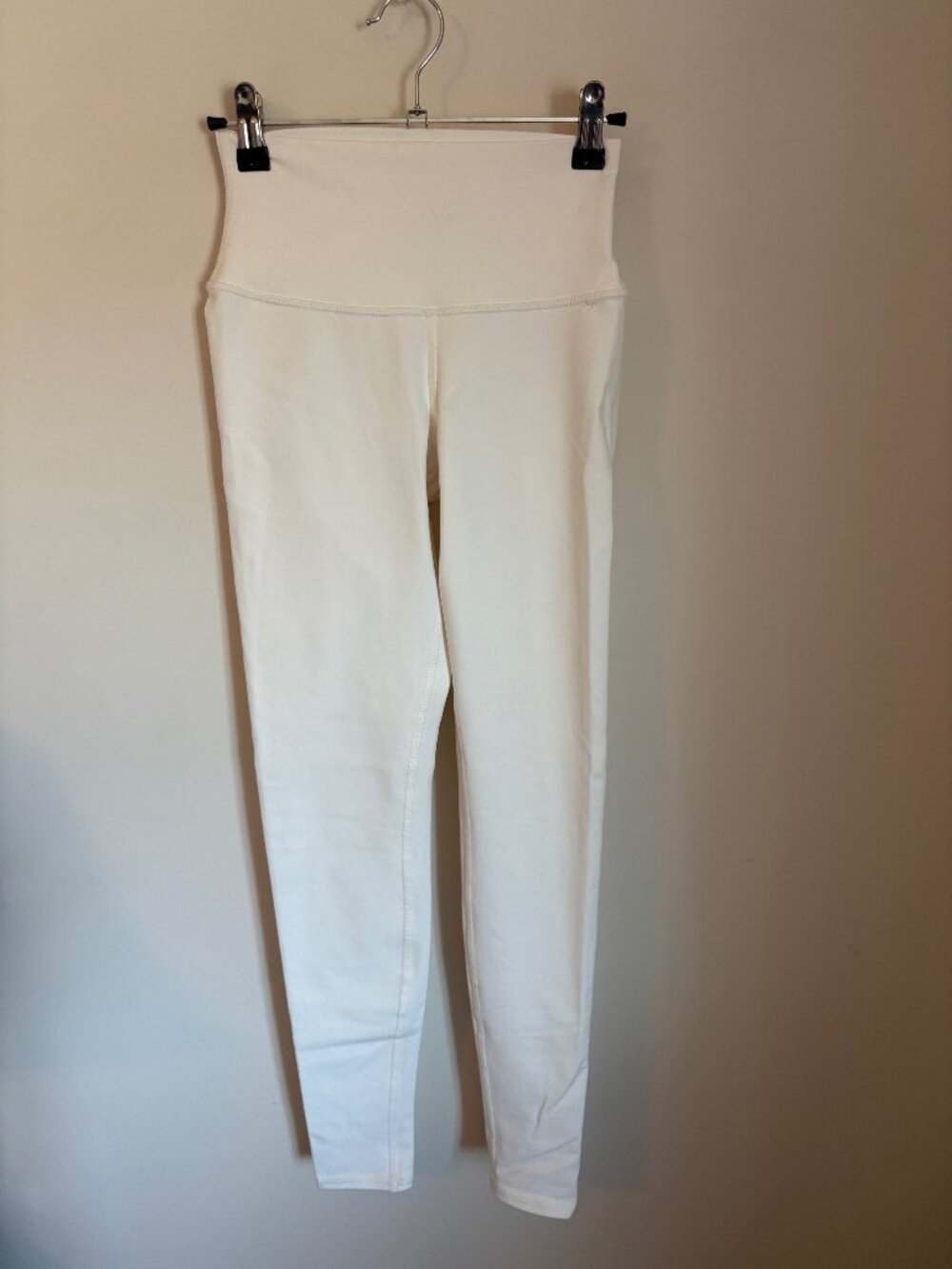 Alo High Waist Leggings 7/8 Length, White